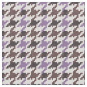 Tissu motif Vintage en plâtre marron pourpre (Fermer)