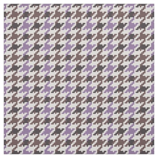 Tissu motif Vintage en plâtre marron pourpre (Échantillon)