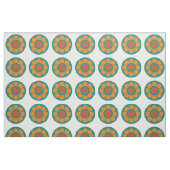 Tissu Motif Vintage rétro (Fat Quarter)