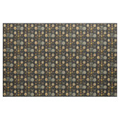 Tissu motif vintage Spiders (Yard)