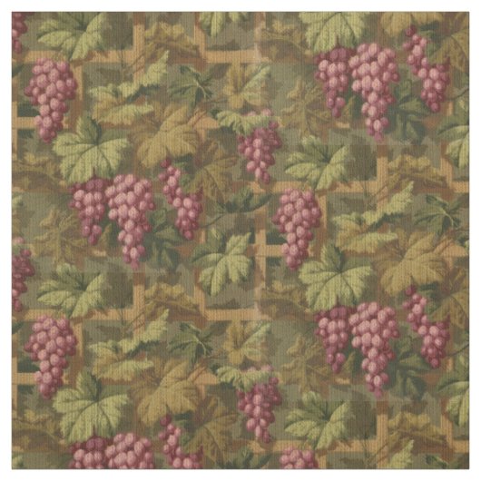 Tissu Motif vintage Trellis (Échantillon)