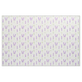 Tissu motif violet de lavande (Yard)