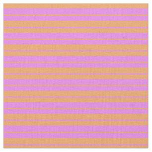 Tissu Motif violet et Brown rayé/rayé