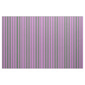 Tissu Motif Violet & Grilles Vert foncé (Fat Quarter)