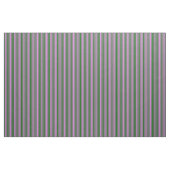 Tissu Motif Violet & Grilles Vert foncé (Yard)