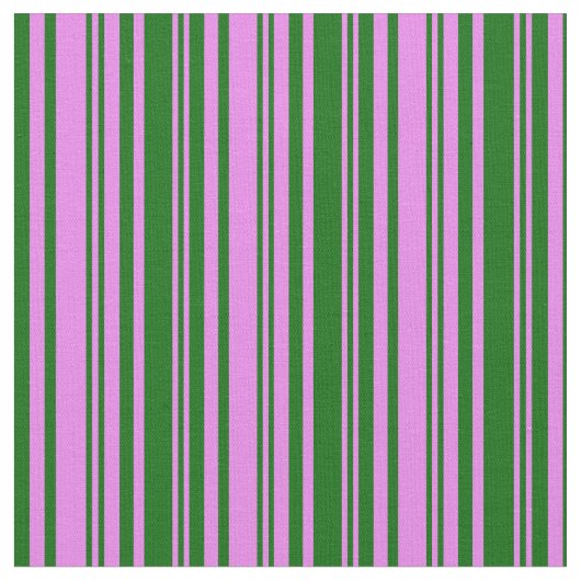 Tissu Motif Violet & Grilles Vert foncé (Fermer)