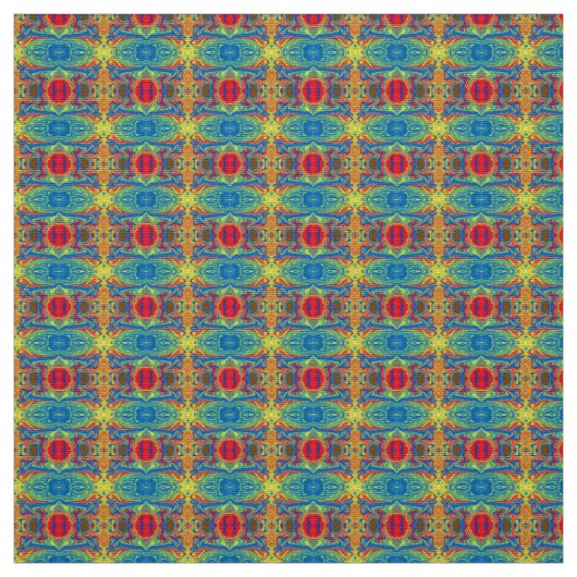 Tissu Motifs Abstraits colorés (Échantillon)