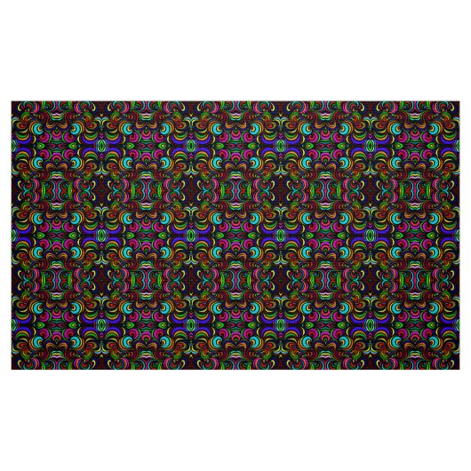 Tissu Motifs abstraits multicolores (Fat Quarter)