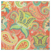 Tissu Motifs colorés mignons de Paisley (Fermer)