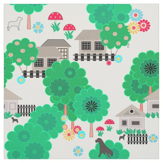 Tissu Motifs de bébé (Échantillon)