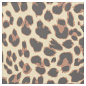 Tissu Motifs de peau d'animal d'empreinte de léopard (Fermer)