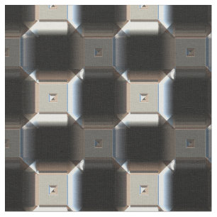 Tissu Motifs métalliques Sci-Fi 1 structure personnalisé