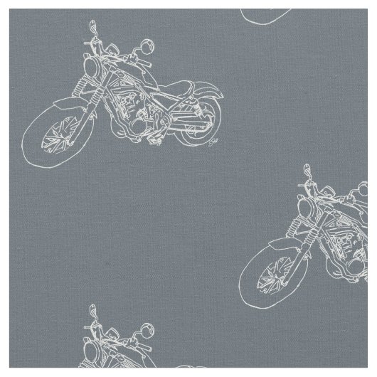 Tissu motocycle (Fermer)