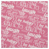 Tissu Mots d'inspiration (Échantillon)