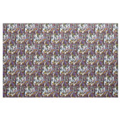 Tissu Mots Graffiti colorés (Fat Quarter)