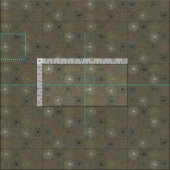 Tissu motte de semis (Carreau)