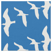 Tissu Mouettes volantes bleu (Fermer)