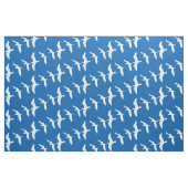 Tissu Mouettes volantes bleu (Fat Quarter)