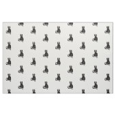 Tissu mouffette mignonne (Fat Quarter)