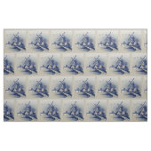 Tissu Moulin blanc blanc blanc vintage (Fat Quarter)