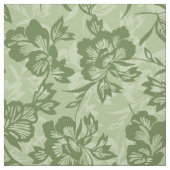 Tissu Mousse hawaïenne vintage d'Iwalani florale (Échantillon)