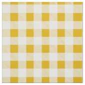 Tissu Moutarde rustique Jaune En vichy Buffalo Plaid (Échantillon)