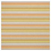 Tissu Moutarde & Terracotta Rayure Horizontale Tons Terr (Échantillon)