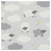 Tissu Mouton à pâte feuilletée (Fermer)