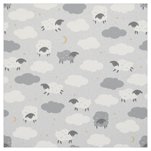 Tissu Mouton à pâte feuilletée (Échantillon)