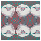 TISSU MOUTONS EN MÉTAL ! (Échantillon)