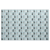 Tissu multi de chats de mod (Fat Quarter)