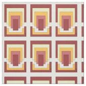 Tissu Multicolor Abstrait rectangle (style les années 70 (Échantillon)
