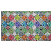Tissu Multicolore, rustique, patchwork, patchs (Fat Quarter)