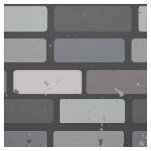 Tissu Mur de briques gris (Échantillon)