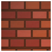 Tissu Mur de briques rouge (Échantillon)