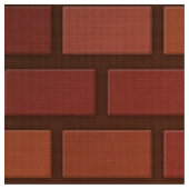 Tissu Mur de briques rouge (Fermer)