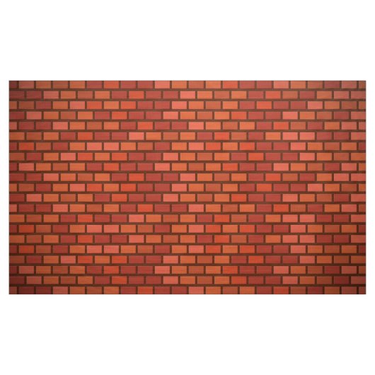 Tissu Mur de briques rouge (Yard)