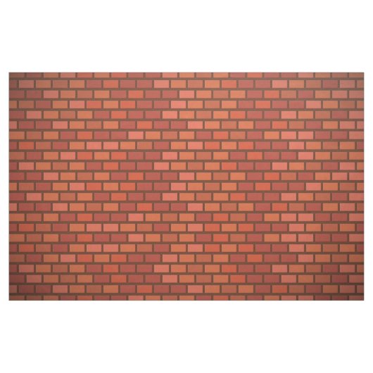 Tissu Mur de briques rouge (Yard)