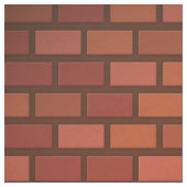 Tissu Mur de briques rouge (Échantillon)