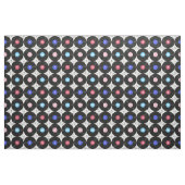 Tissu Music Vinyl Records Music Notes (Fat Quarter)