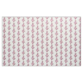 Tissu Musical treble clef notes with sakura flowers (Yard)