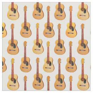 Tissu Musicien classique de guitares acoustiques