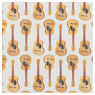 Tissu Musicien classique de guitares acoustiques