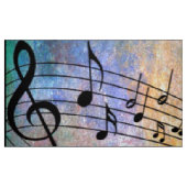 Tissu musique abstraite (Fat Quarter)