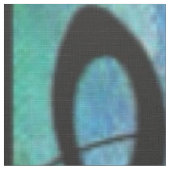 Tissu musique abstraite (Détail)