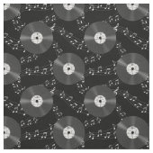 Tissu Musique vinyle (Échantillon)