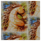 Tissu mustangs caracolants (Fermer)