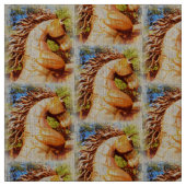 Tissu mustangs caracolants (Échantillon)
