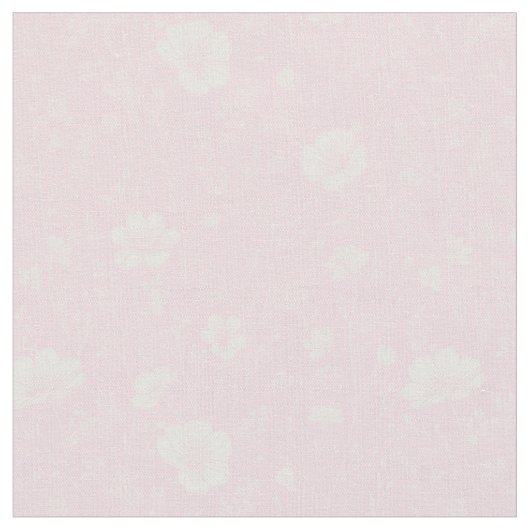 Tissu Muted Pink And White Wildflower Pattern (Fermer)