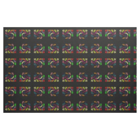 Tissu MVB Psychedelic Swirl Fabricant Conception 1 (Yard)